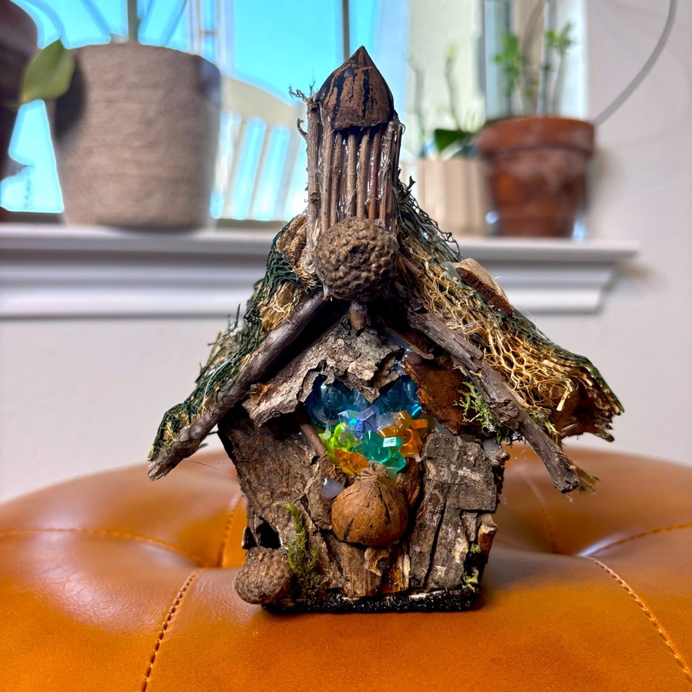 NWT Small Fairy House/ Bird House
